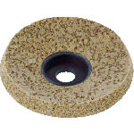 ＴＲＵＳＣＯ　ベベルディスク　ブラウン　取付穴径１５　＃１８０　　（５個入）＿