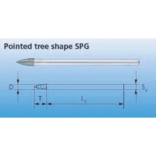 ＰＦＥＲＤ　ダイヤモンドバー　３ｍｍ軸　１２０＿