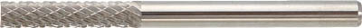 ＴＲＵＳＣＯ　超硬バー　円筒型エンド刃　３Ｘ刃長１４Ｘ軸３　ダブルカット＿