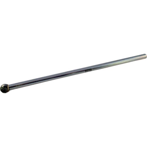 スーパー　超硬バーロングシャンク径６ミリ（球型）ダブルカット（刃径：９．５）＿