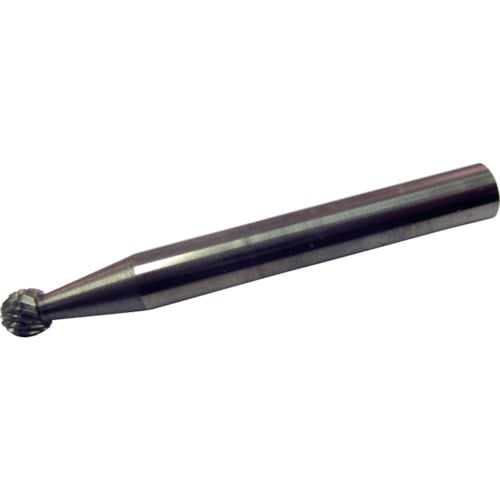 スーパー　超硬バーシャンク径６ミリ（球型）ダブルカット（刃径：５．０）＿