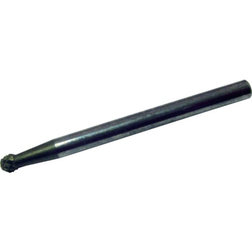 スーパー　超硬バーシャンク径３ミリ（球型）ダブルカット（刃径：３．０）＿