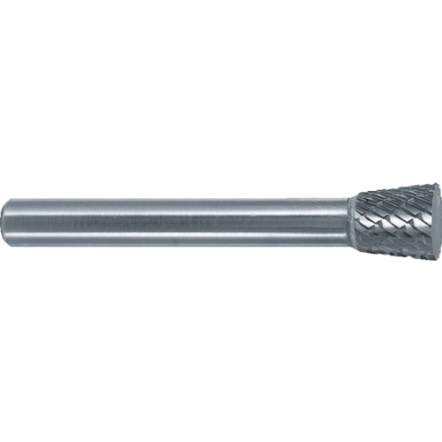 スーパー　超硬バーシャンク径６ミリ（逆テーパー型）シングルカット（刃径１６．０＿
