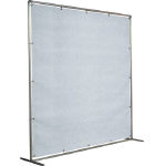 吉野　火花用衝立アルミパイプ　１×２　単体固定＿