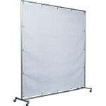 吉野　火花用衝立アルミパイプ　１×２　単体キャスター＿