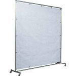 吉野　火花用衝立アルミパイプ　２×２　単体キャスター＿