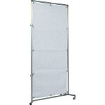 吉野　火花用衝立アルミパイプ　２×２　接続キャスター＿