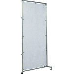 吉野　火花用衝立アルミパイプ　１×２　接続キャスター＿