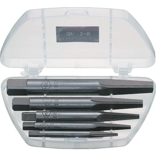 ＴＲＵＳＣＯ　エキストラクターセット　角型　５本組　プラケース入＿