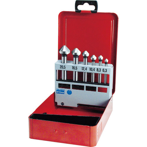 ＴＲＵＳＣＯ　カウンターシンクセット　ハイス　６本組＿