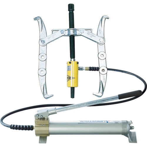 スーパー　２本爪油圧プーラセット（最大使用外径３００）＿