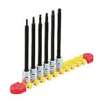 ＫＴＣ　６．３ｓｑ．ロングボールポイントヘキサゴンビットソケットセット６コ組＿