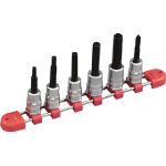 ＫＴＣ　９．５ｓｑ．ヘキサゴンビットソケットセット［６コ組］＿