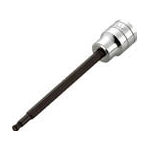 ＫＴＣ　１２．７ｓｑ．ロングボールポイントヘキサゴンビットソケット３／１６ｉｎ＿