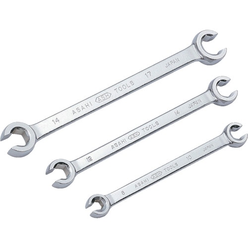 ＡＳＨ　両口フレアーナットレンチ８ｍｍ×１０ｍｍ＿