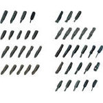 ＫＴＣ　板ラチェット差替えドライバ用ビットセット　六角ビット５コ組＿