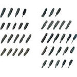 ＫＴＣ　板ラチェット差替えドライバ用ビットセット（クロスＮｏ２×３０：５コ組）＿