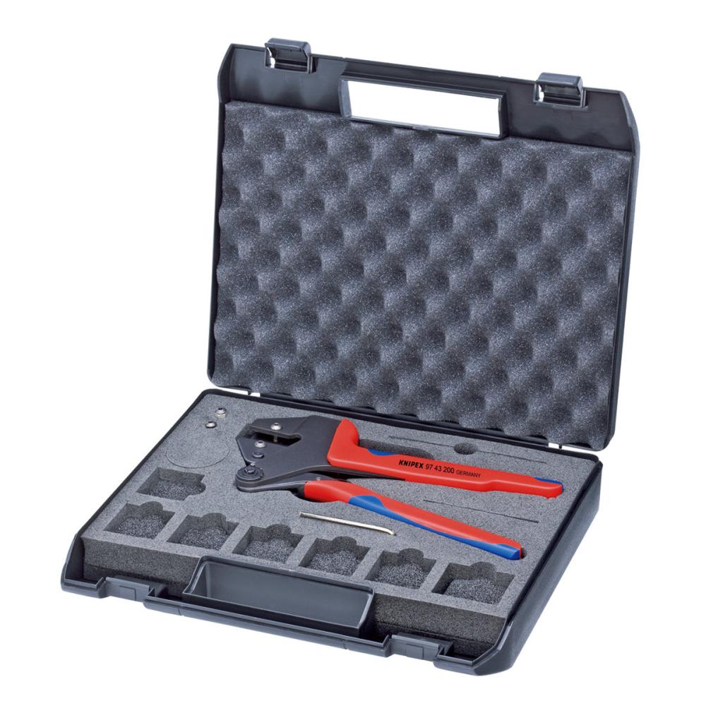 ＫＮＩＰＥＸ　圧着システムプライヤー　２００ｍｍ　コンフォートハンドル　９７４３－２００