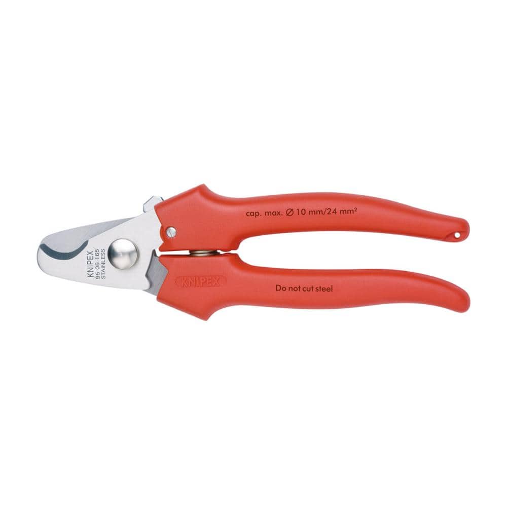 ＫＮＩＰＥＸ　ケーブルカッター　１６５ｍｍ　プラスチックコーティングハンドル　９５０５－１６５