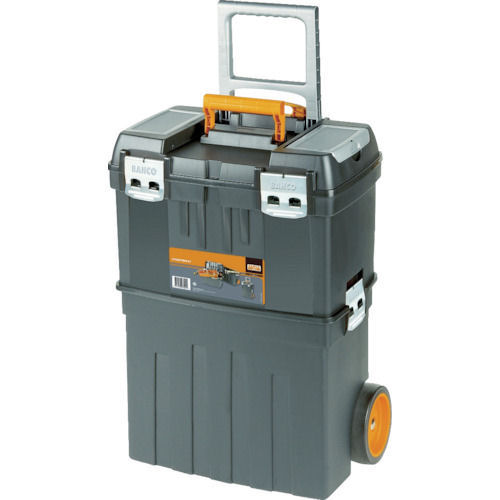 バーコ　ヘビーデューティー仕様キャスター付きプラスチックボックス＿