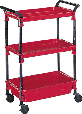 ＴＲＵＳＣＯ　ツールワゴンロイヤル　５８６Ｘ３２０Ｘ８３３　深１浅２　赤＿