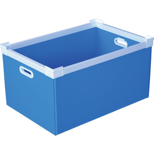 ＫＵＮＩＭＯＲＩ　プラダン　ＮＳコンテナ　７５Ｌ（ＳＷコーナー）ライトブルー＿