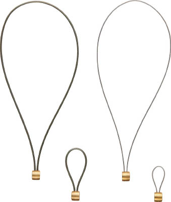 ＴＲＵＳＣＯ　安全ループ２～３ｋｇ用ワイヤー　ロング＿