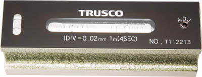 ＴＲＵＳＣＯ　平形精密水準器　Ｂ級　寸法１５０　感度０．０２＿
