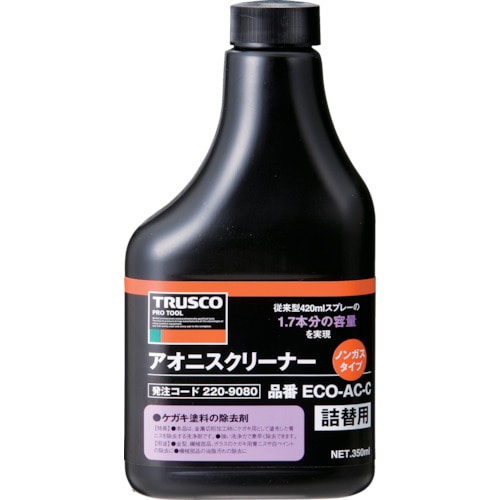 ＴＲＵＳＣＯ　αアオニスノンガスクリーナー　替ボトル　３５０ｍＬ＿