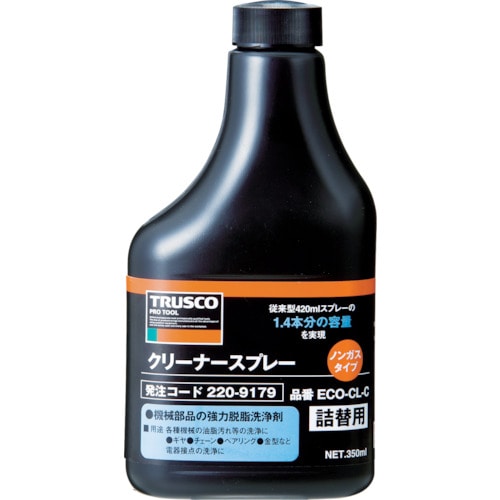 ＴＲＵＳＣＯ　αクリーナーノンガススプレー　替ボトル　３５０ｍＬ＿