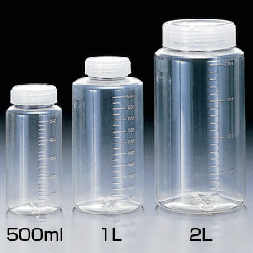 サンプラ　クリアー広口ボトル　１Ｌ＿