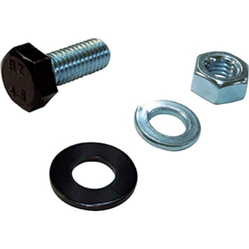 ハント　６角ボルト　頭黒　Ｍ８×２０ｍｍ　（２組入）