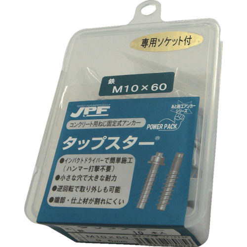 ＪＰＦ　タップスター　Ｍ１０×６０Ｌ（１０本入り）＿
