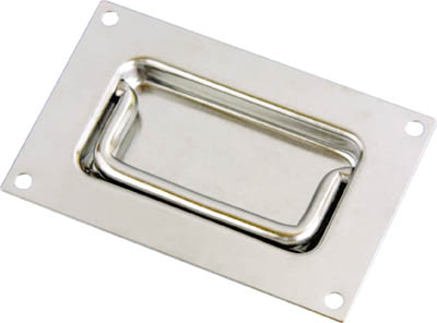 ＴＲＵＳＣＯ　トランク取手　ステンレス製　幅１２２Ｘ高さ７８＿