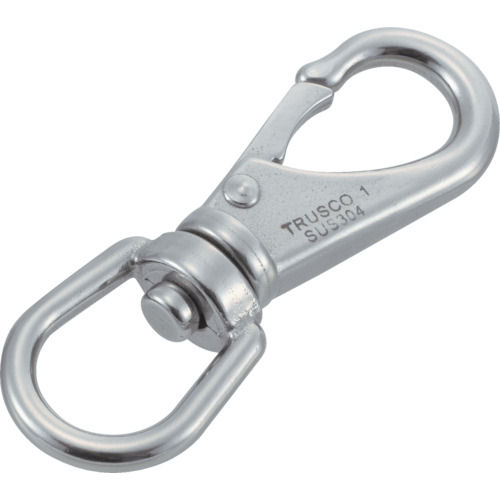 ＴＲＵＳＣＯ　スイベルスナップ　ステンレス製　線径５Ｘ開口９ｍｍ　２個入＿