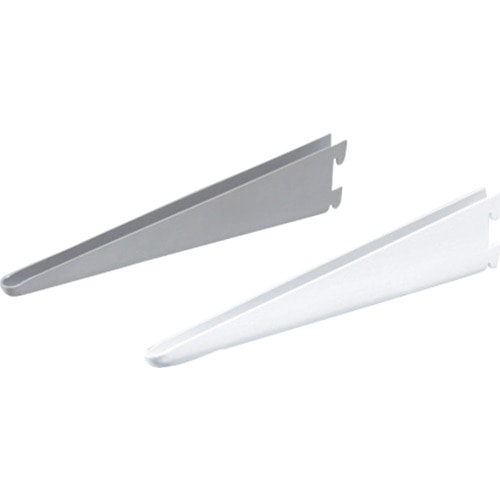 スガツネ工業　ウォールシステム　棚受　１８２型　白（１３０－０２１－７６４）＿