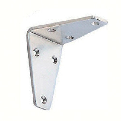 スガツネ工業　ステンレス製アングル棚受ＳＶ型サテン仕上８０（１２０－０３０－０６＿