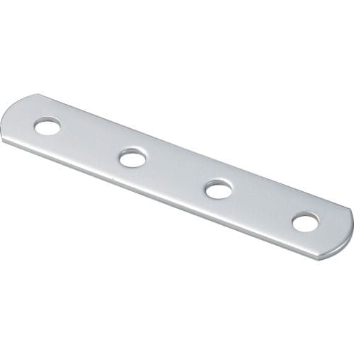 ＴＲＵＳＣＯ　ジョイント金具１９型フラット　クロム　長さ１００　穴数４＿