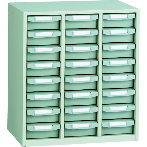 ＴＲＵＳＣＯ　バンラックケースＢ型　３列８段　ネオグレ＿