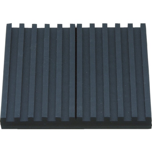 ＴＲＵＳＣＯ　防振パット　耐熱・耐油性　１０Ｘ１００Ｘ１００＿