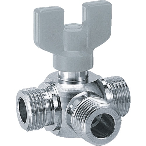 カクダイ　三方ボール切替弁　１３＿