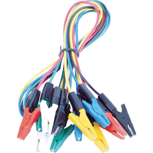 テイシン　テストリードＳ　５０ｃｍ　モールドクリップＳ両端付　（６本入）＿