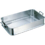 スギコ　１８－８給食バット　手付　６１０×３８５×１３０＿