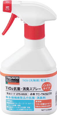 ＴＲＵＳＣＯ　光触媒ＴｉＯ２抗菌・消臭スプレー　ノンガスタイプ　２７０ｍＬ＿