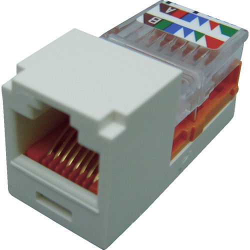 パンドウイット　カテゴリ５Ｅモジュラージャック　オフホワイト＿