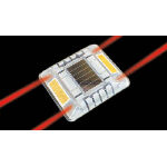 キャットアイ　ルミナスアイ・マイティ　ソーラー式点滅　　両面　赤＿