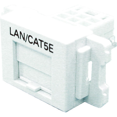 パンドウイット　カテゴリ５ＥＪＩＳプレート用ジャックキット　白＿