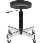 ＴＲＵＳＣＯ　作業用チェア　ガス調整式　３１５ＸＨ４５０ー６２０　ブラック＿