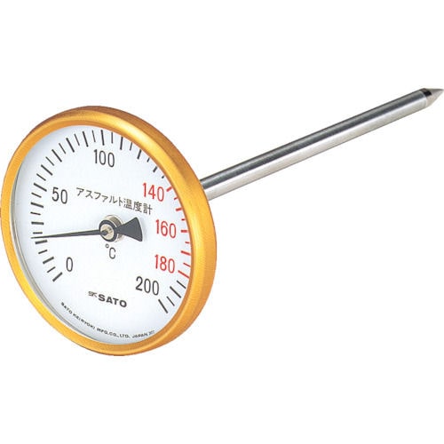 佐藤　アスファルト用温度計（２１５０－２０）＿