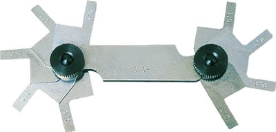 ＴＲＵＳＣＯ　Ｃ面測定ゲージ　測定範囲５．５～１０．０ｍｍ　１０枚組＿